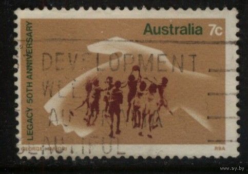 Австралия - 1973 [Mi. 534] Гашеная (AU13)