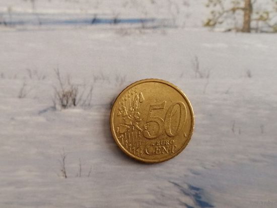 ГЕРМАНИЯ 50 ЕВРО ЦЕНТОВ ВОЗМ.ОБМЕН