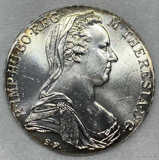 1 талер 1780 Мария Терезия рестрайк серебро 28г 835 пр.