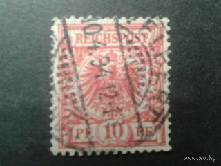 Германия 1889 стандарт 10 пф.