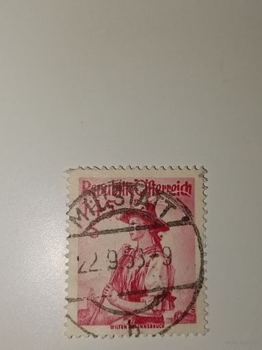 Австрия 1957. Национальные костюмы. Вильтен Инсбрук