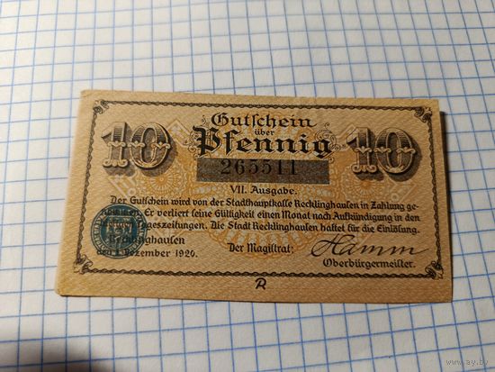 Германия 10 пфенингов (4)