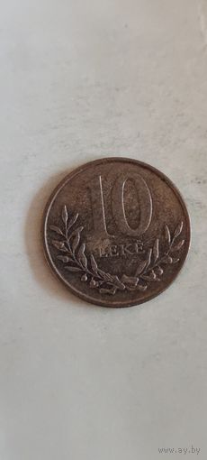 Албания 10 лек 2018