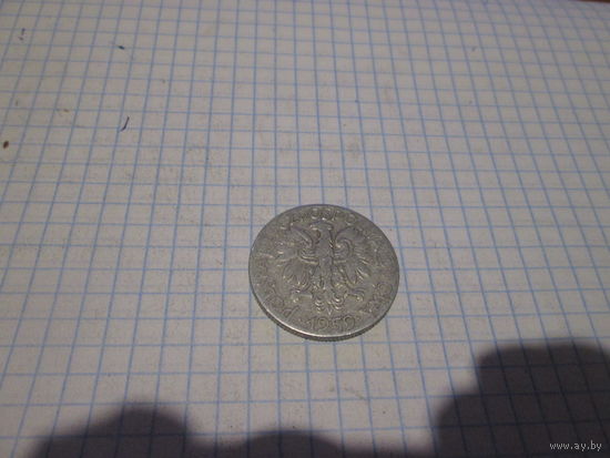 5 злотых1959г.