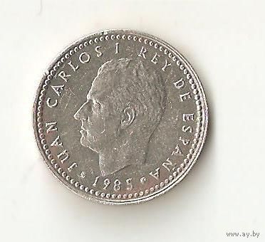Испания, 1 песета (peseta) 1985
