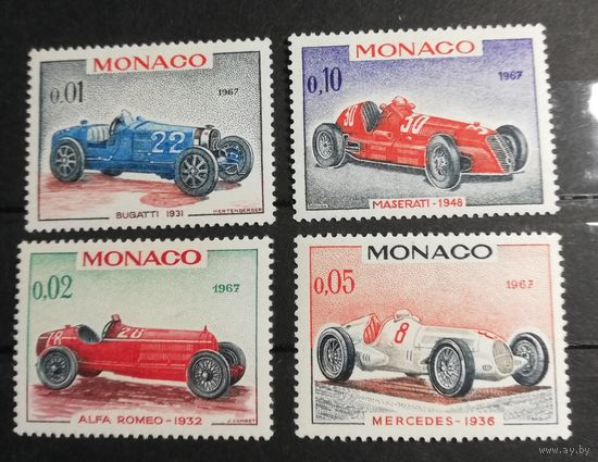 Монако 1966 автомоили