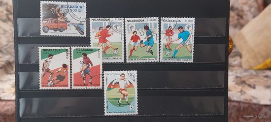 РАСПРОДАЖА. НИКАРАГУА 1983г. Гаш.