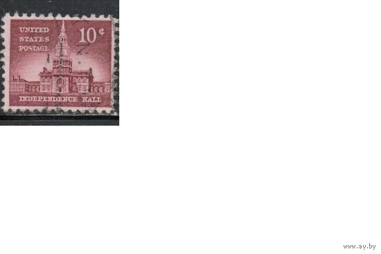 США-1954, (Мих.665), гаш.  , Стандарт, Архитектура,