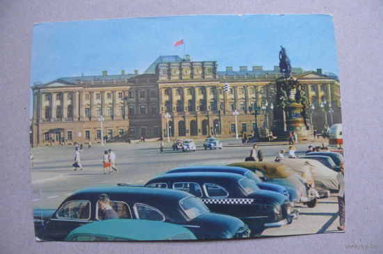 Мазелев Р.(фото), Ленинград. Исаакиевская площадь; 1964, чистая.