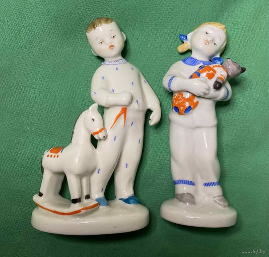 ЛФЗ Парочка Детство СССР! Оригинал и редкость, в люксе!