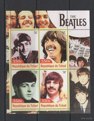 Чад 2003** Музыка, Британская рок-группа из Ливерпуля The Beatles