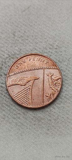 Великобритания 1 пенни 2011