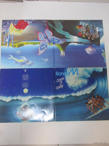 Виниловая пластинка Boney M - Oceans Of Fantasy. "Океаны фантазий".