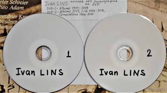 DVD MP3 Ivan LINS  дискография (Jazz, Latin, Bossa nova, Flamenco, Pop, Samba) - 2 DVD-5