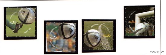 Португалия-2004(Мих.2769-2772)  ** , Спорт, ЧЕ-2004 по футболу,