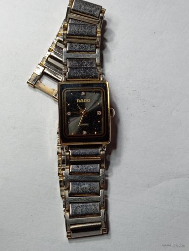 Часы кварцевые  RADO с рубля .