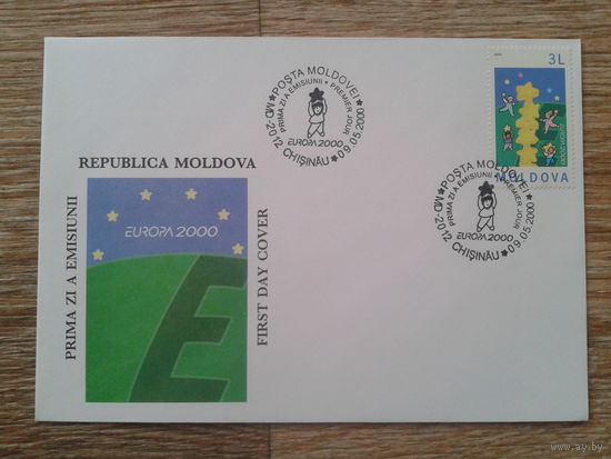 Молдова 2000 КПД Европа Mi-4,5 евро