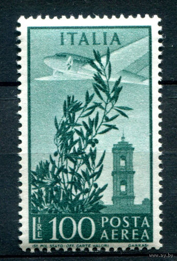 Италия - 1948г. - авиация, авиапочта, 100 L - 1 марка - MNH [Mi 763]. #1-It-16-B-1