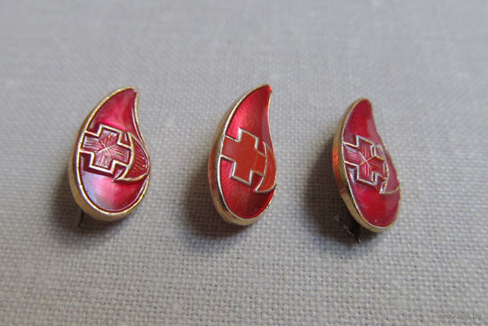 24TS Значок Донор СССР Выпуск 1970-е – 1980-е