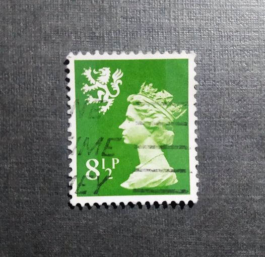Марка Великобритания ( Шотландия ) 1976 год Королева
