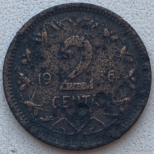 Литва 2 цента 1936 г.