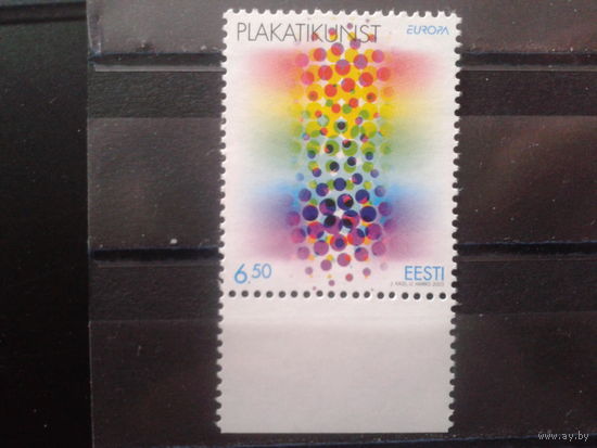 Эстония 2003 Европа, плакат**
