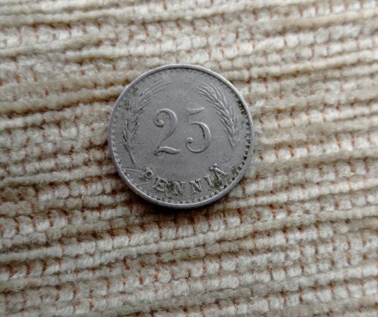 Werty71 Финляндия 25 пенни 1921