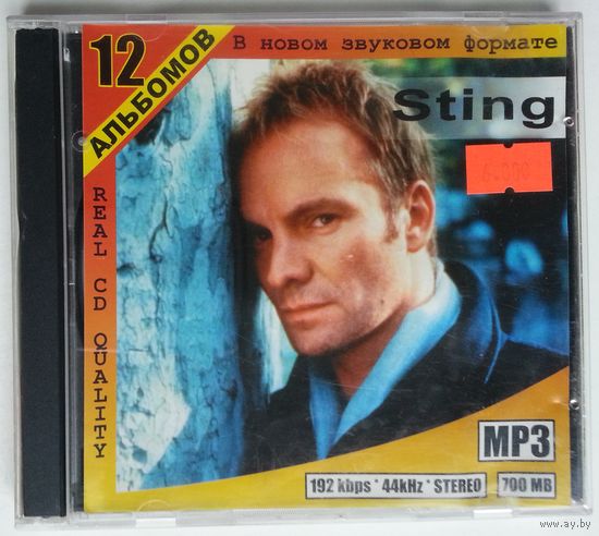 CD MP3 Sting – 12 альбомов 1985 - 1999