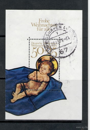 Германия ФРГ /1978/ Праздники. Рождество / Блок