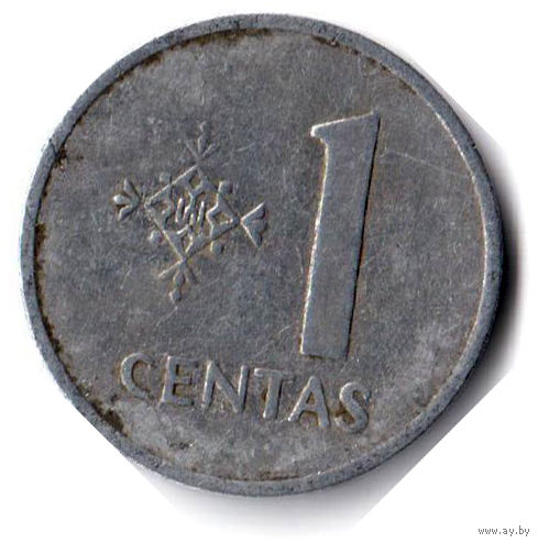 Литва. 1 цент. 1991 г.