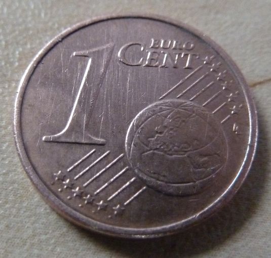 1 евроцент 2002 D Германия