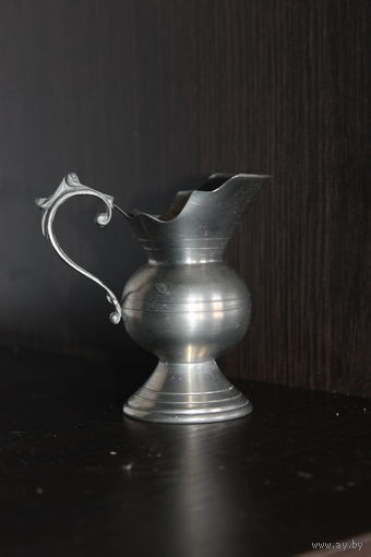 Оловянный, декоративный кувшин, Германия, клеймо, ZINN.