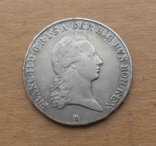 Австрийские Нидерланды, 1/2 кроненталера 1797 г., серебро 0.873, Франц II (1792-1835)