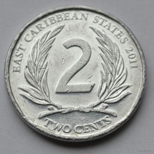 Восточные Карибы, 2 цента 2011 г.