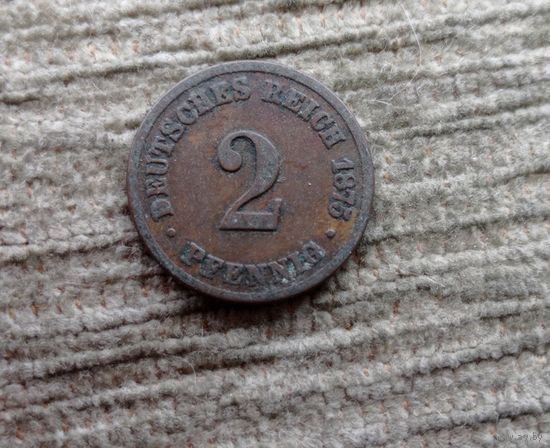 Werty71 Германия 2 пфеннига 1875 B