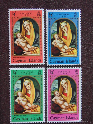 Британские Каймановы острова 1969 г. Рождество.
