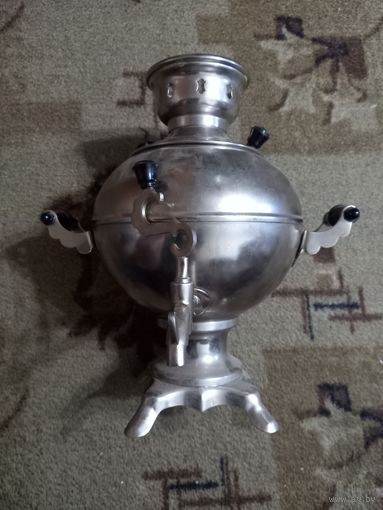 Самовар СССР Шар латунный 3 л.