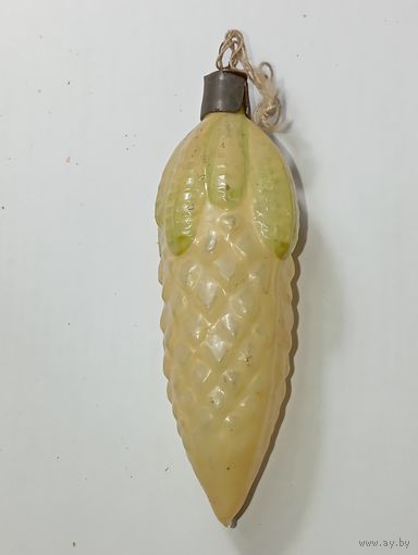 Ёлочная игрушка -  шишка , СССР. ,