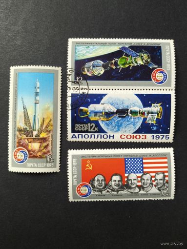 1975 СССР. Космический полёт "Союз-19" и "Аполон. Полная серия
