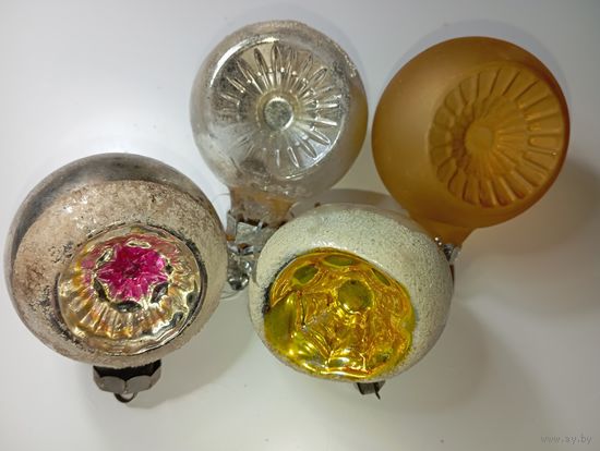 Ёлочные игрушки - Фонарики . СССР .