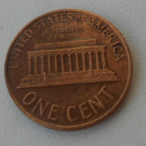 1 цент США 1961 г.в. D