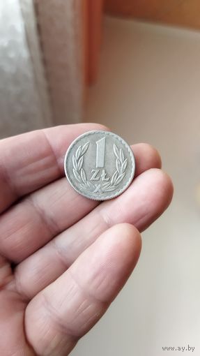 1 злотый 1966 г. Польша.