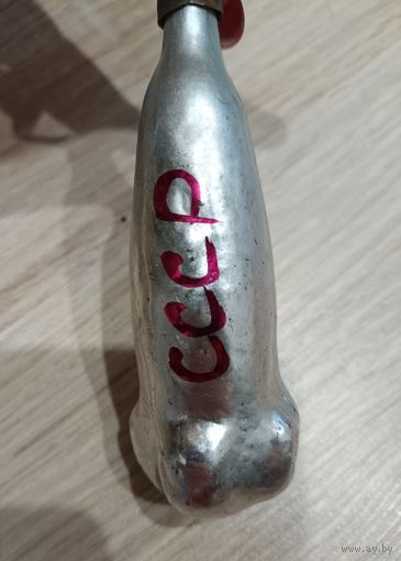 Елочные игрушки, стекло, ракета