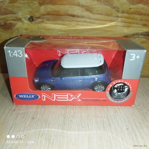 Модель Mini Cooper.1:43.