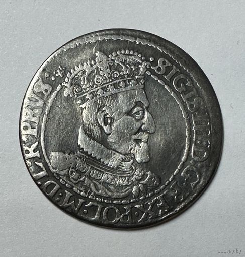 Орт 1619 г. Гданьск. Редкий. Коллекционное состояние.