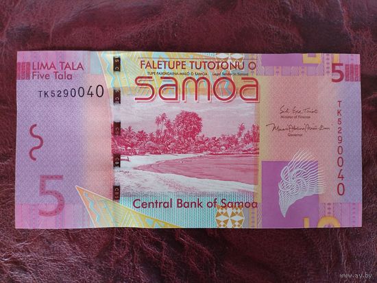 5 тала Самоа 2008(17) г.