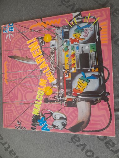 MALCOLM McLAREN (SEX PISTOLS)"  DUCK ROCK"  1983 LP GERMANY CHARISMA 810432 - NM/NM-