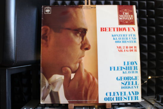 Ludwig van Beethoven, Leon Fleisher, The Cleveland Orchestra, George Szell - Konzert Fur Klavier Und Orchester Nr. 2 B-Dur / Nr. 4 G-Dur (1967, Vinyl)