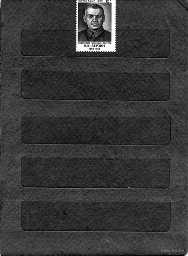 СССР, 1989, БЕРЕЗИН,  чистая**
