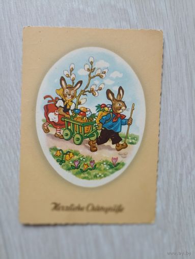 Herzliche Ostergruse  теплые пасхальные поздравления
